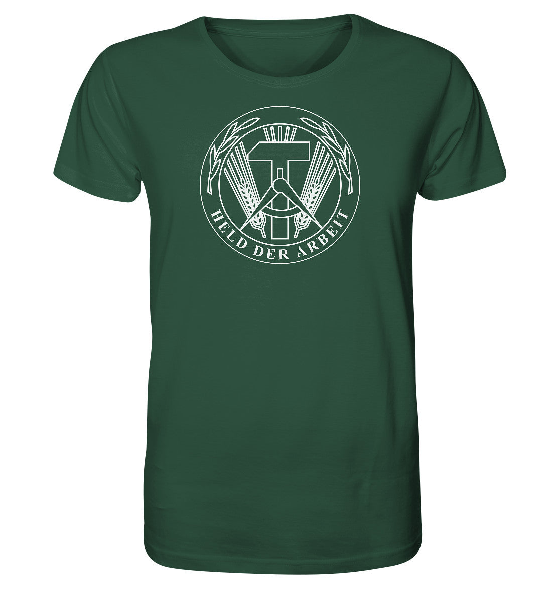 ORGANIC BIO SHIRT UNISEX • HELD DER ARBEIT - ORIGINALMEDAILLE