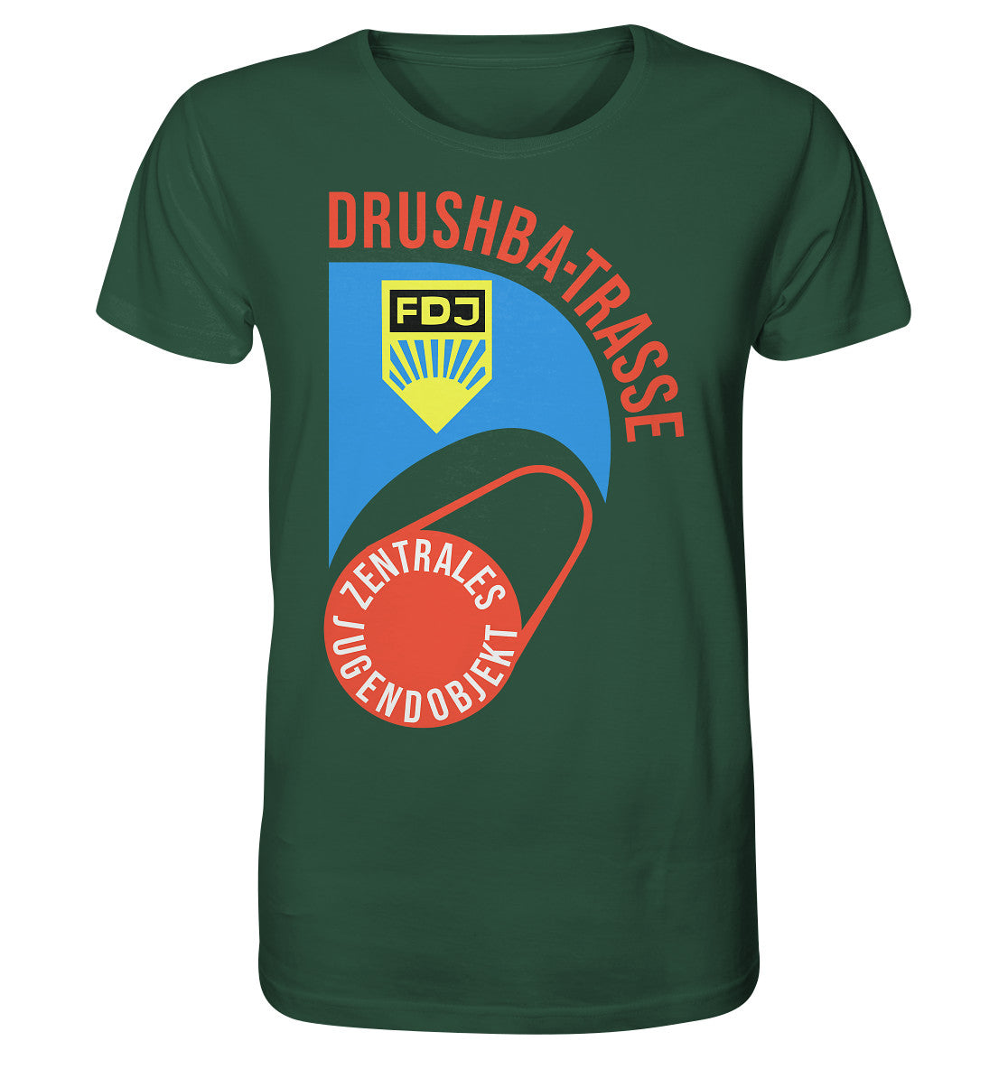 ORGANIC BIO SHIRT UNISEX • DRUSHBA-TRASSE
