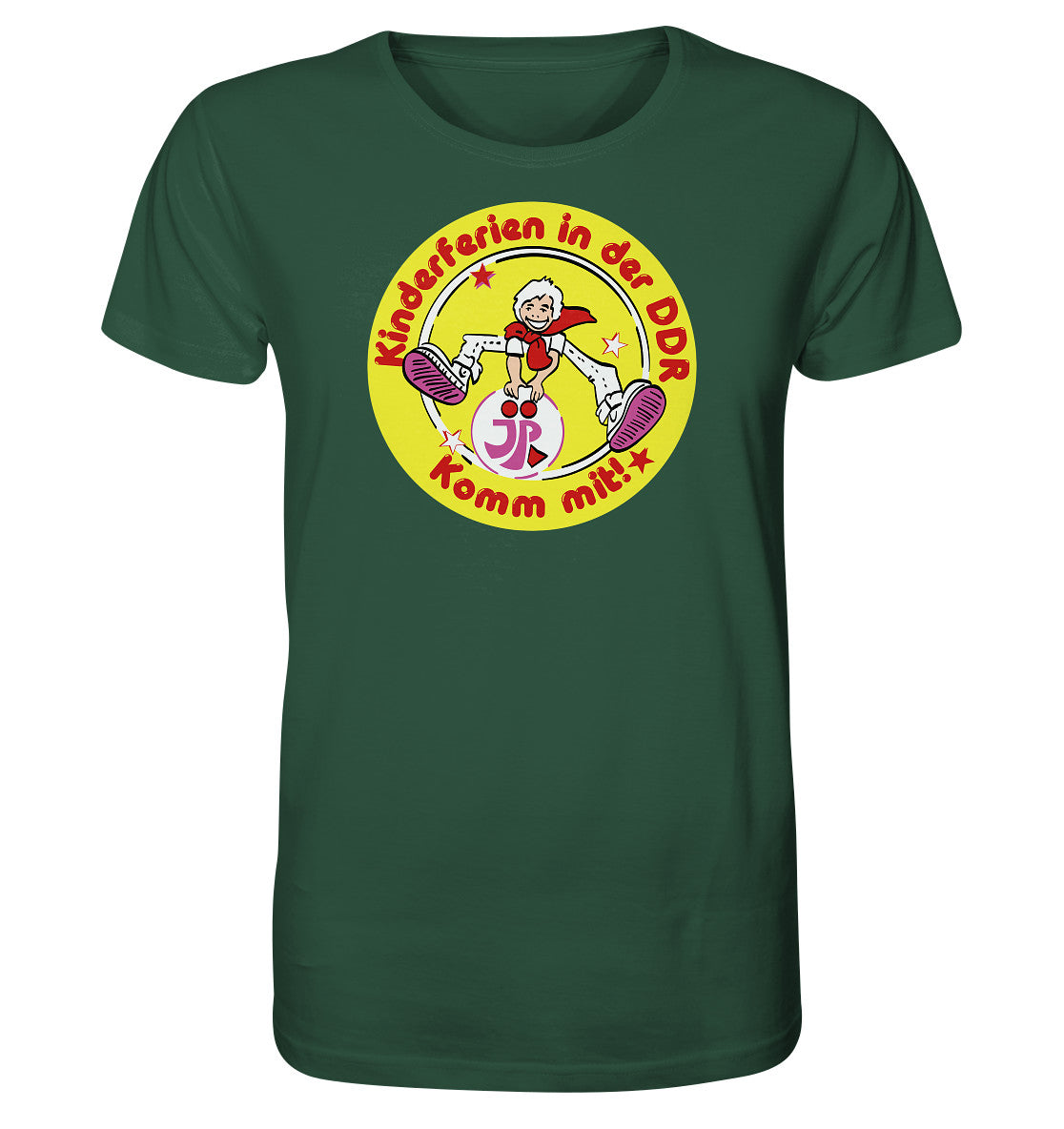 ORGANIC BIO SHIRT UNISEX • JP - KINDERFERIEN IN DER DDR