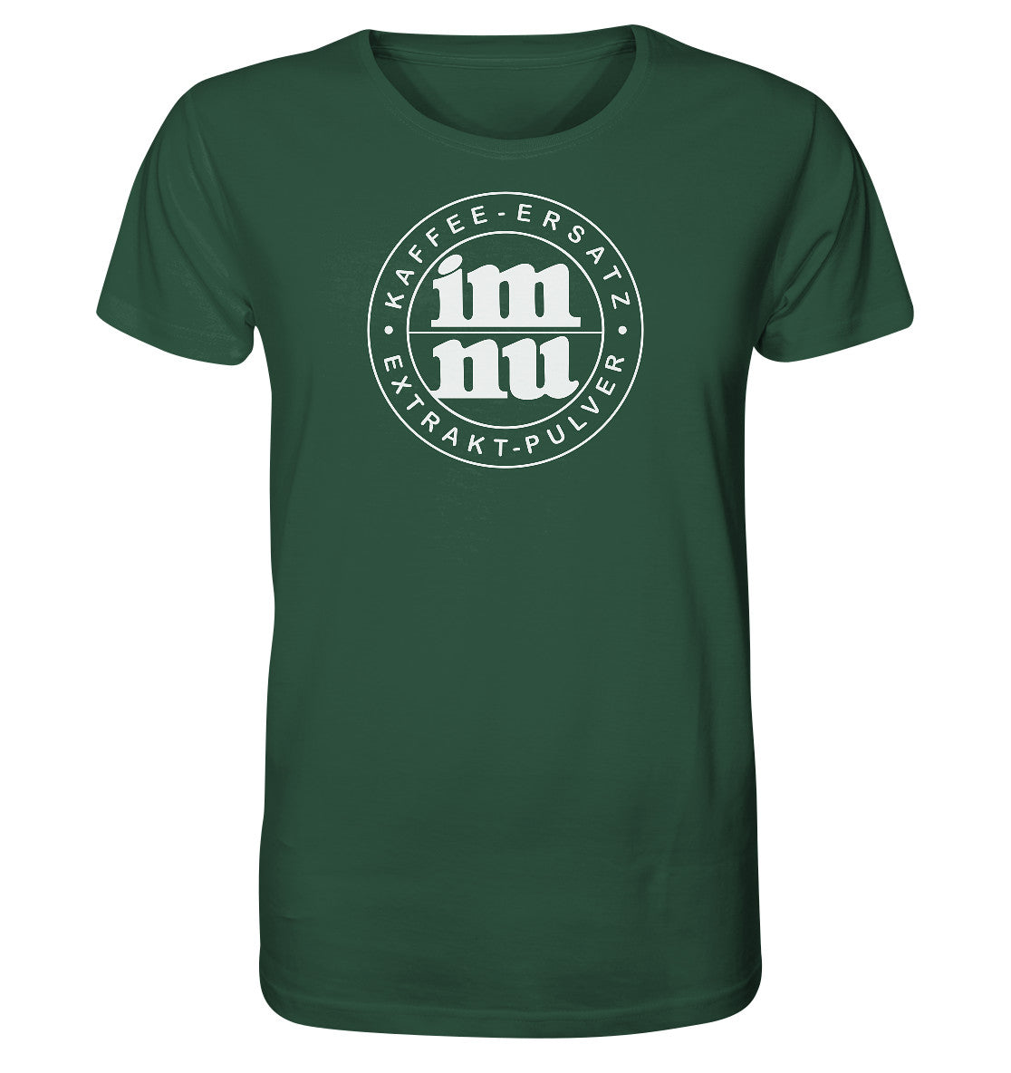 ORGANIC BIO SHIRT UNISEX • IM NU KAFFEE-ERSATZ - hell