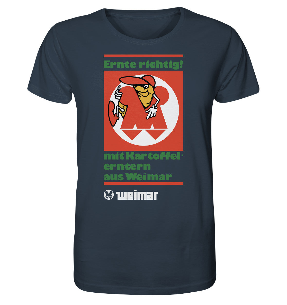 ORGANIC BIO SHIRT UNISEX • KARTOFFELERNTER AUS WEIMAR