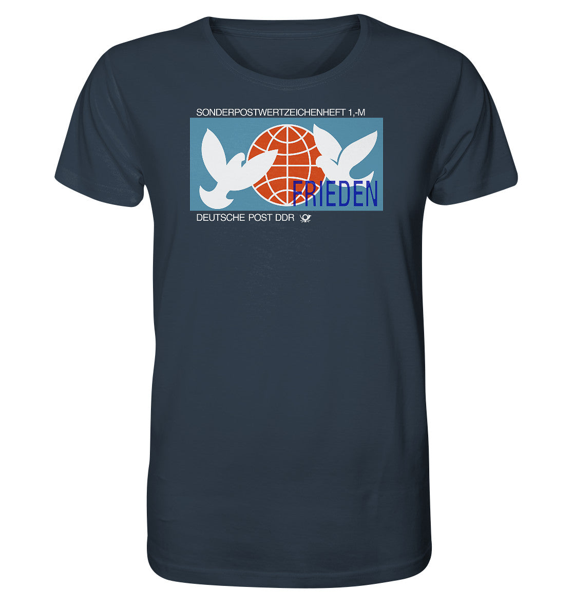 ORGANIC BIO SHIRT UNISEX • SONDERMARKE FRIEDEN - DDR