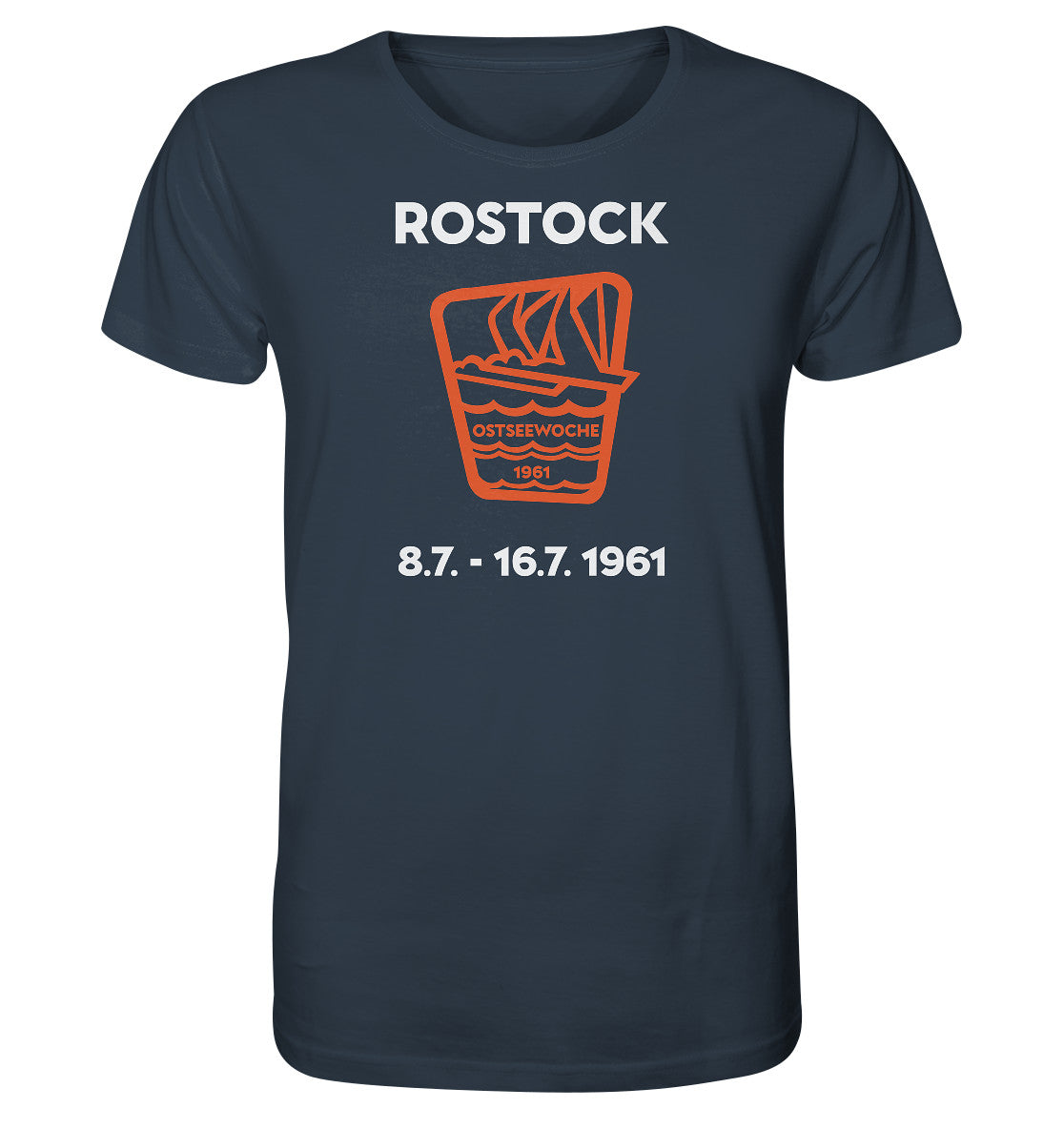 ORGANIC BIO SHIRT UNISEX • OSTSEEWOCHE ROSTOCK 1961