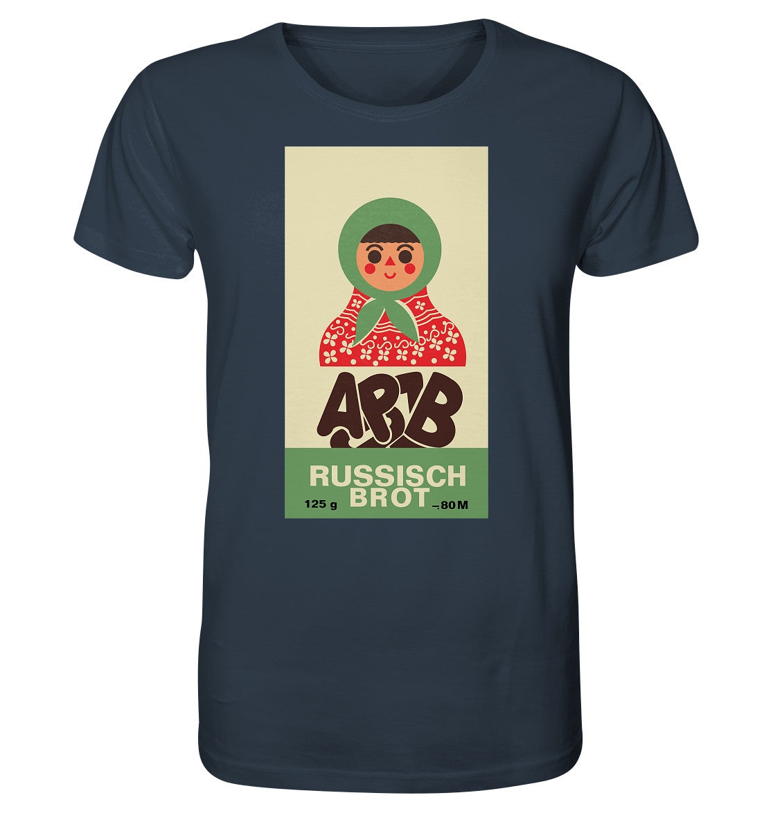 ORGANIC BIO SHIRT UNISEX • RUSSISCH BROT