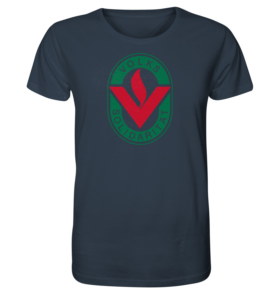 ORGANIC BIO SHIRT UNISEX • VOLKSSOLIDARITÄT