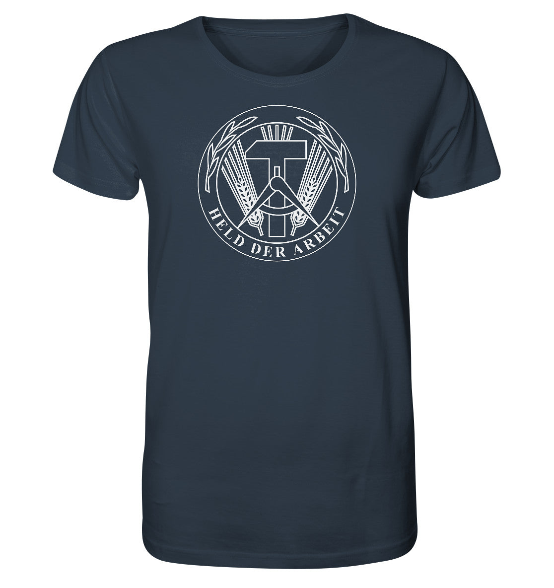 ORGANIC BIO SHIRT UNISEX • HELD DER ARBEIT - ORIGINALMEDAILLE
