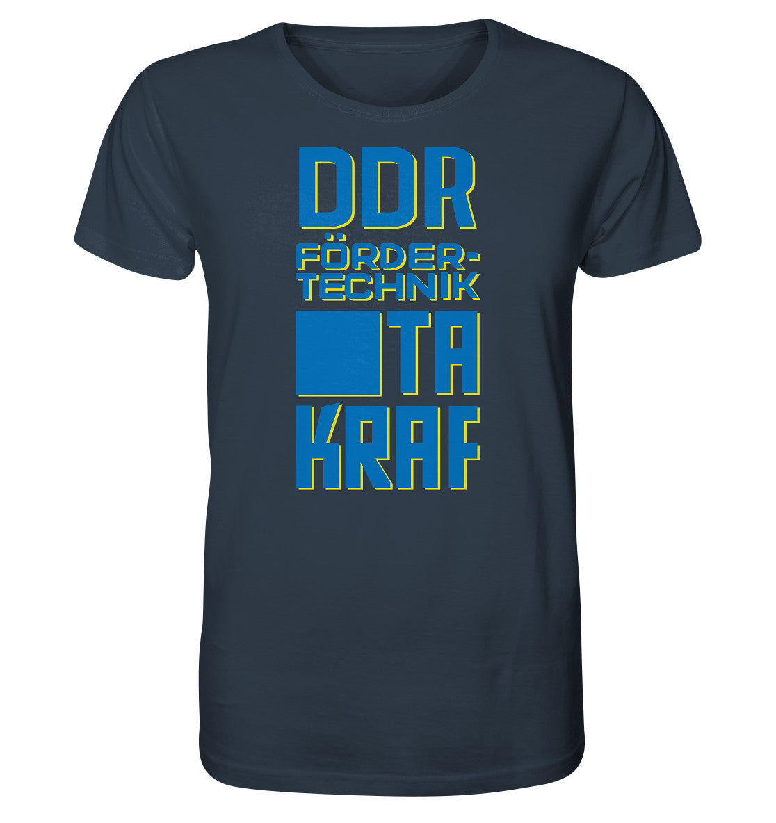 ORGANIC BIO SHIRT UNISEX • DDR FÖRDERTECHNIK TAKRAF