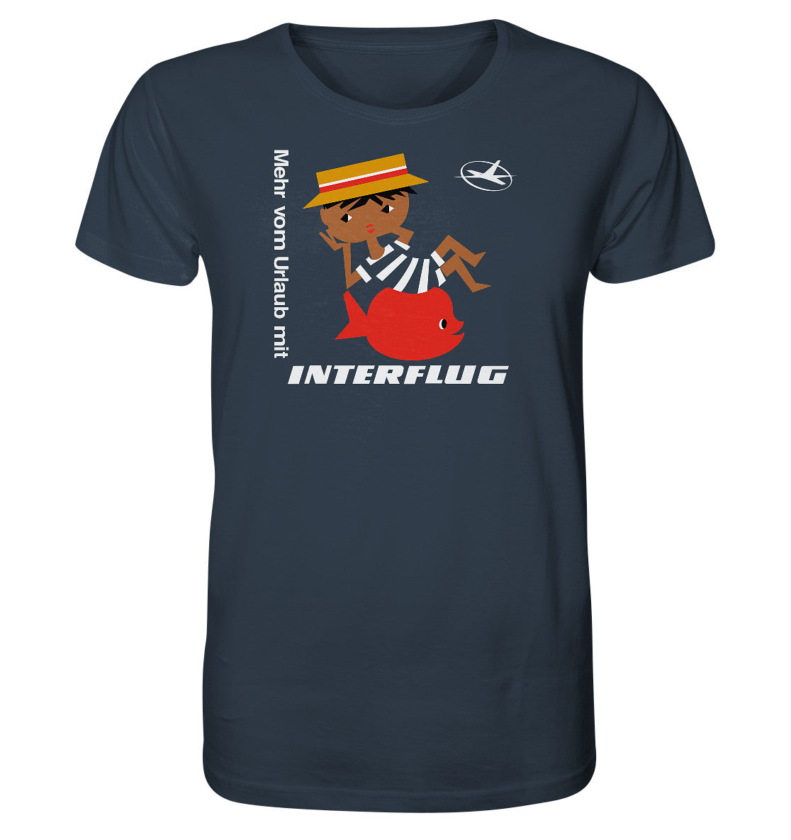 ORGANIC BIO SHIRT UNISEX • MEHR VOM URLAUB - MIT INTERFLUG