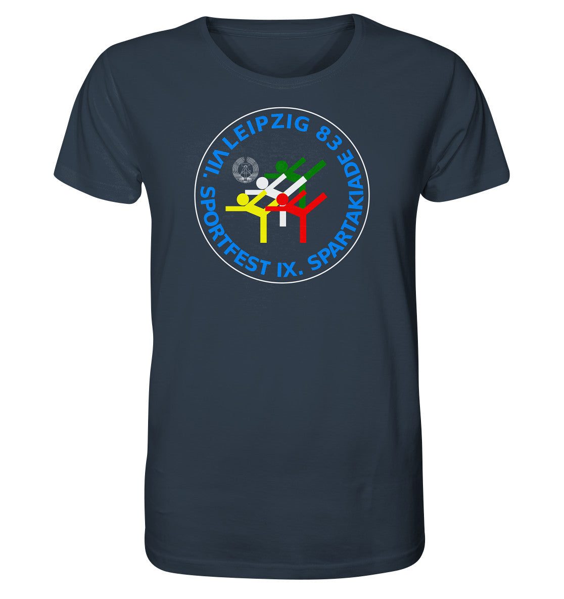 ORGANIC BIO SHIRT UNISEX • SPARTAKIADE LEIPZIG - TRANSPARENT