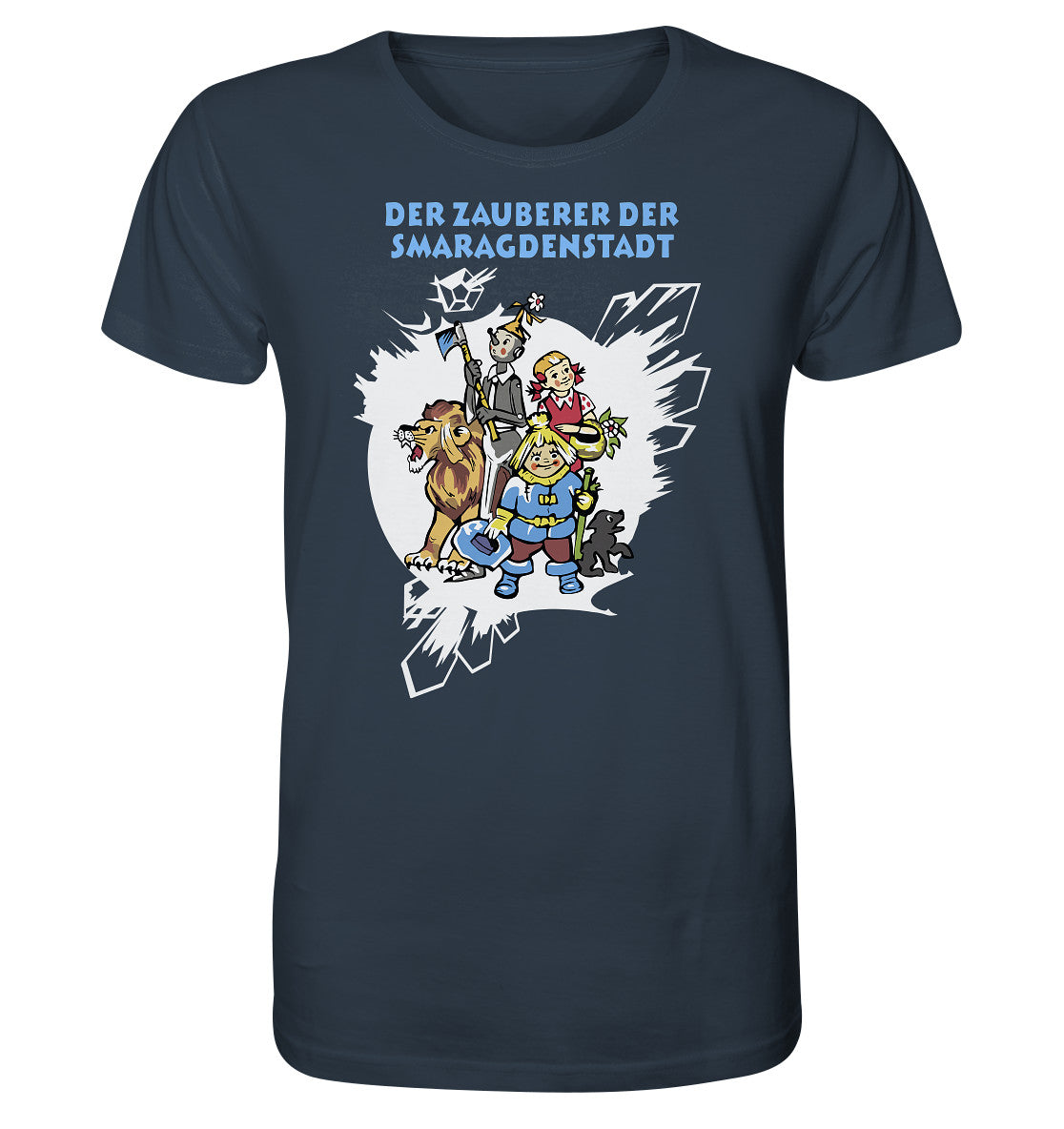 ORGANIC BIO SHIRT UNISEX • WOLKOW - DER ZAUBERER DER SMARAGDENSTADT