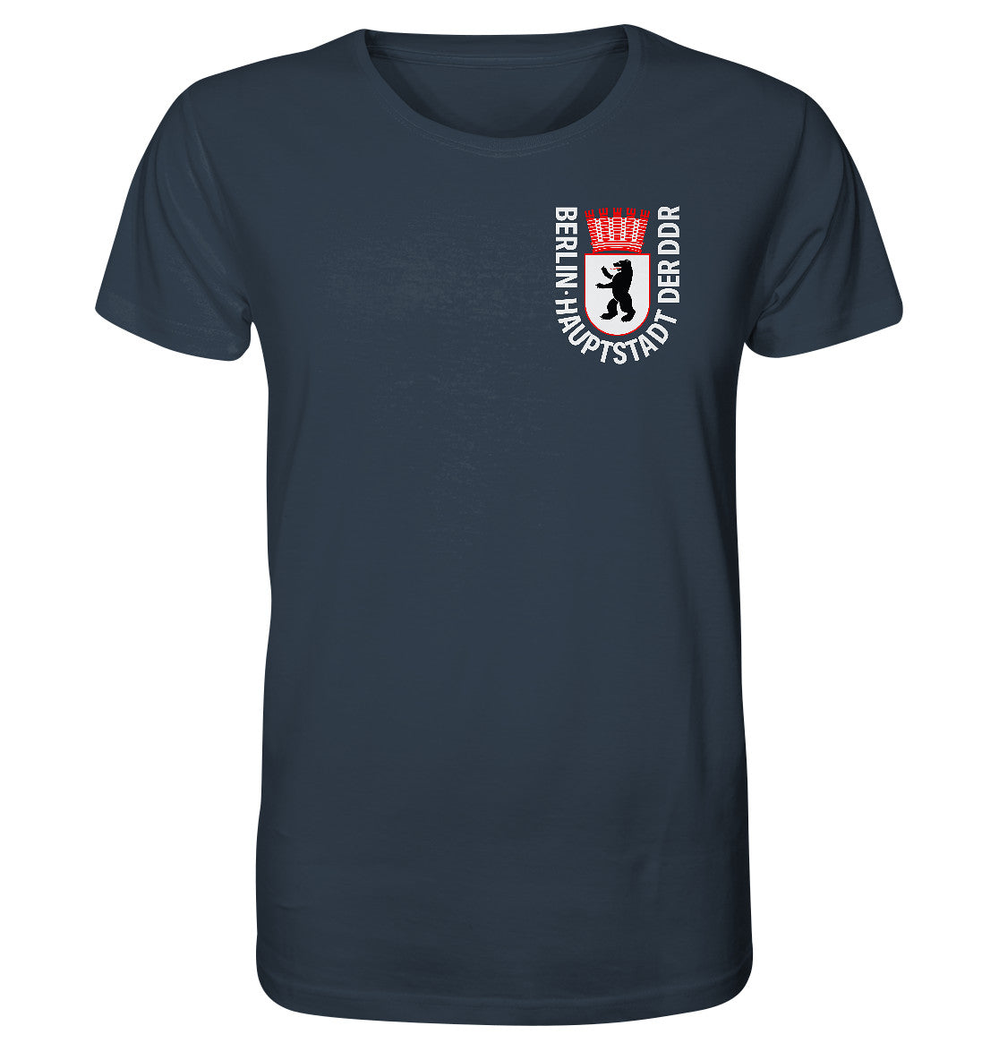 ORGANIC BIO SHIRT UNISEX • WAPPEN BERLIN - HAUPTSTADT DER DDR
