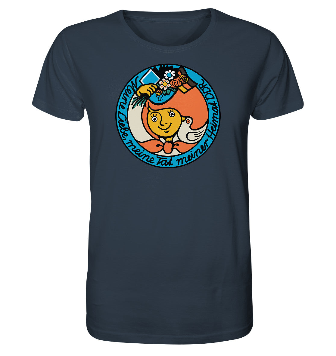 ORGANIC BIO SHIRT UNISEX • JUNGE PIONIERE - MEINE LIEBE MEINER HEIMAT