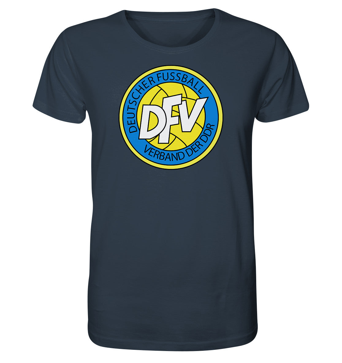 ORGANIC BIO SHIRT UNISEX • FUSSBALL-VERBAND DER DDR