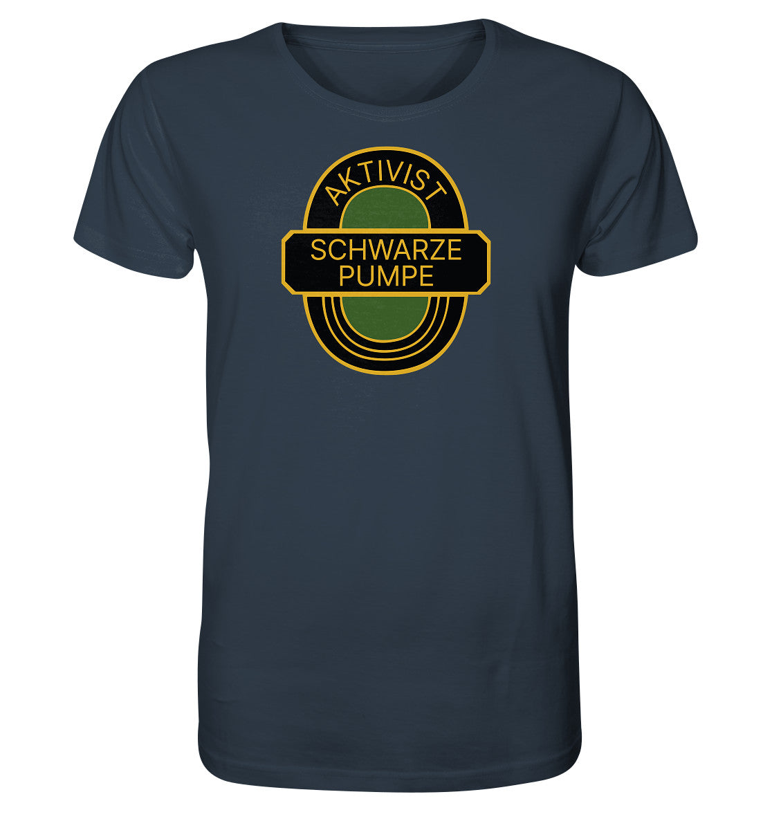 ORGANIC BIO SHIRT UNISEX • AKTIVIST SCHWARZE PUMPE