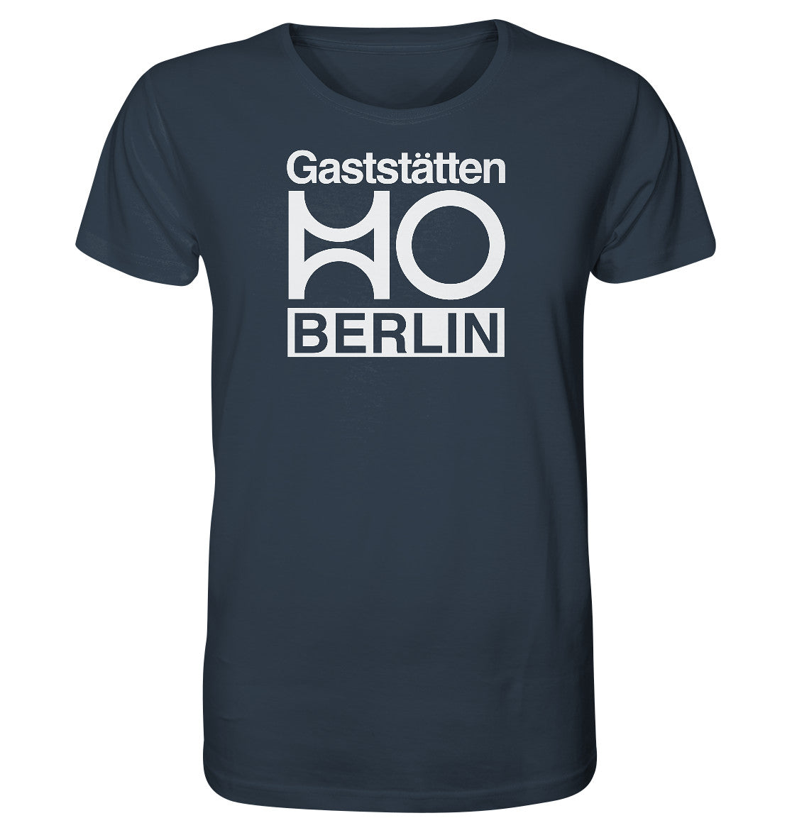 ORGANIC BIO SHIRT UNISEX • HO GASTSTÄTTEN BERLIN