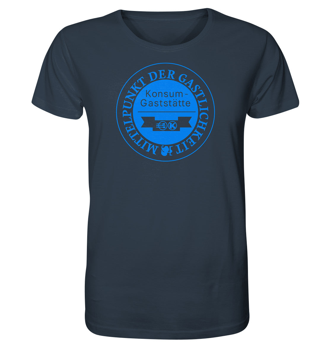 ORGANIC BIO SHIRT UNISEX • KONSUM-GASTSTÄTTE