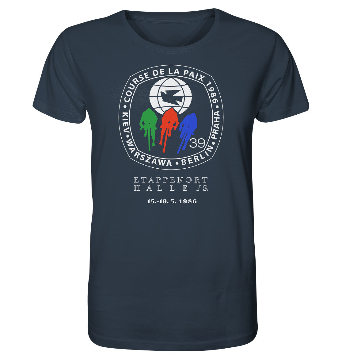 ORGANIC BIO SHIRT UNISEX • 39. FRIEDENSFAHRT - 1986