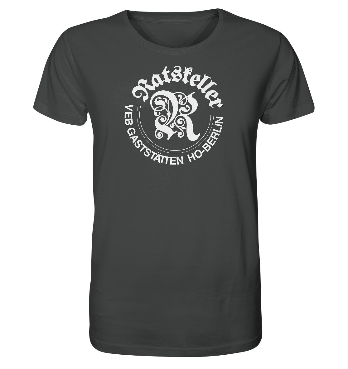 ORGANIC BIO SHIRT UNISEX • RATSKELLER HO-BERLIN