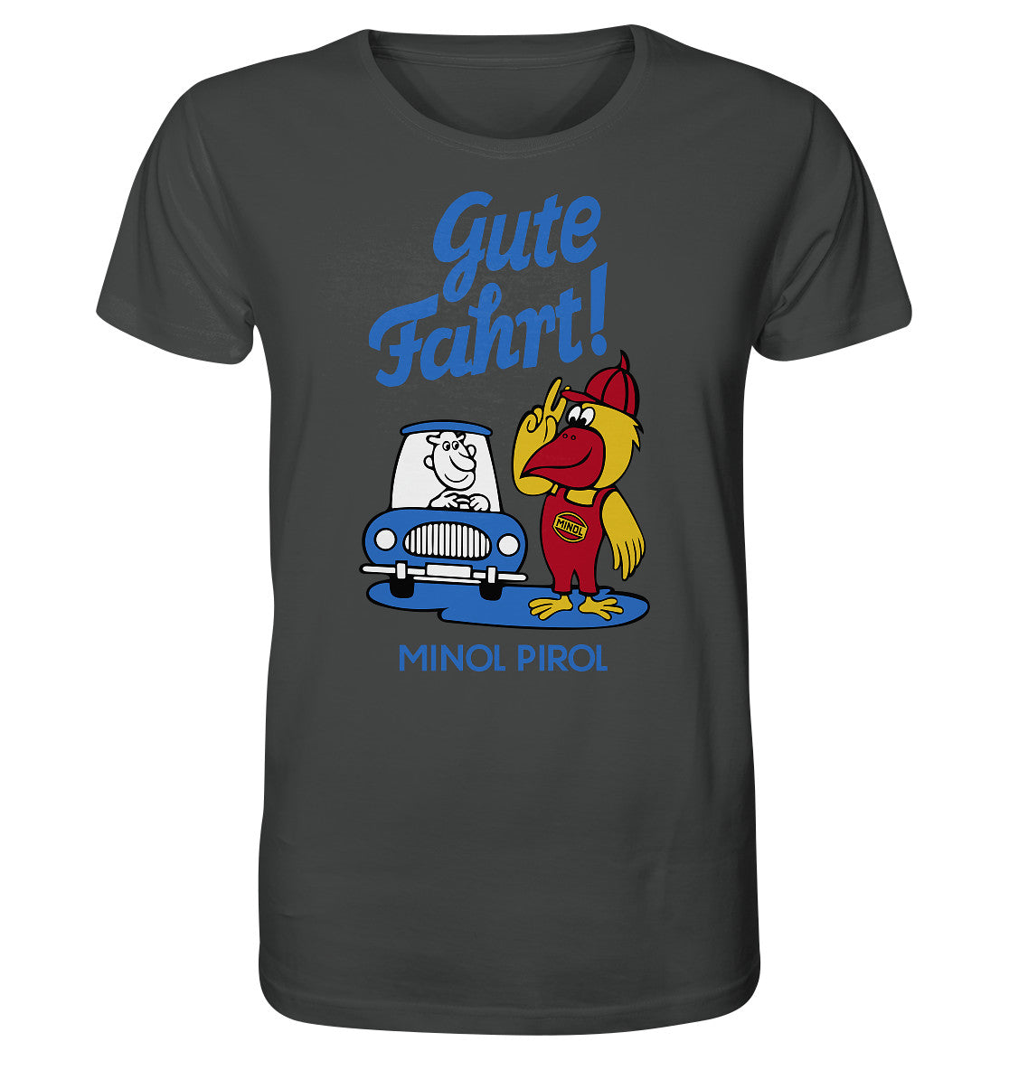 ORGANIC BIO SHIRT UNISEX • GUTE FAHRT! MINOL PIROL