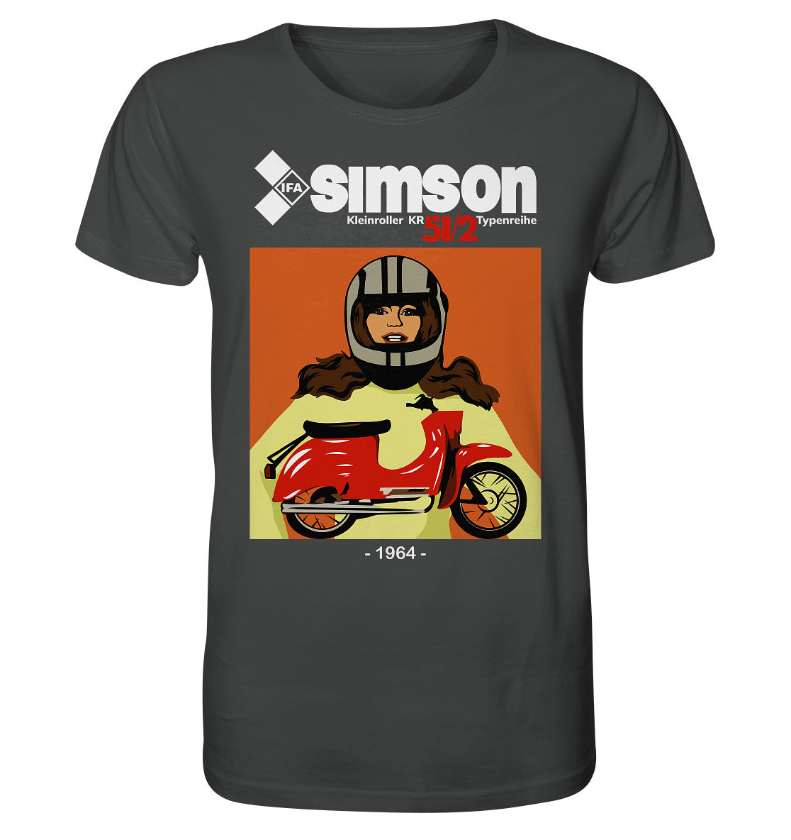 ORGANIC BIO SHIRT UNISEX • SIMSON SCHWALBE KR51-2 (1964)