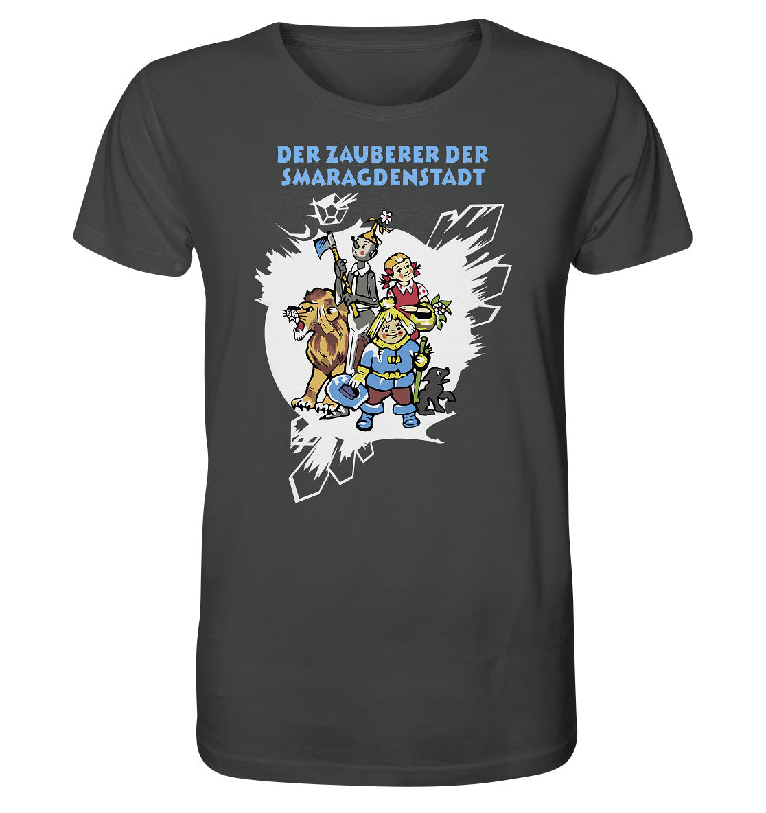 ORGANIC BIO SHIRT UNISEX • WOLKOW - DER ZAUBERER DER SMARAGDENSTADT