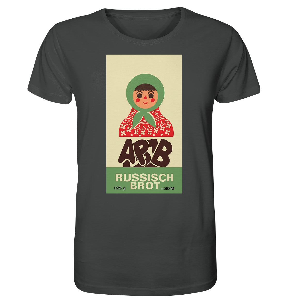 ORGANIC BIO SHIRT UNISEX • RUSSISCH BROT