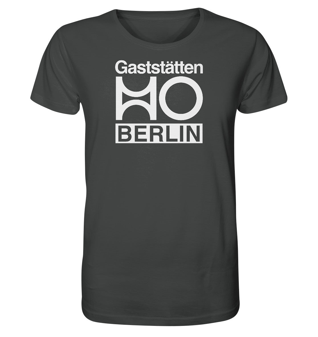 ORGANIC BIO SHIRT UNISEX • HO GASTSTÄTTEN BERLIN