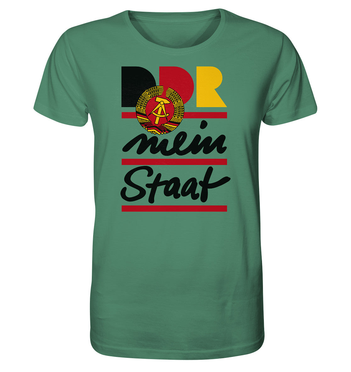 ORGANIC BIO SHIRT UNISEX • DDR - MEIN STAAT
