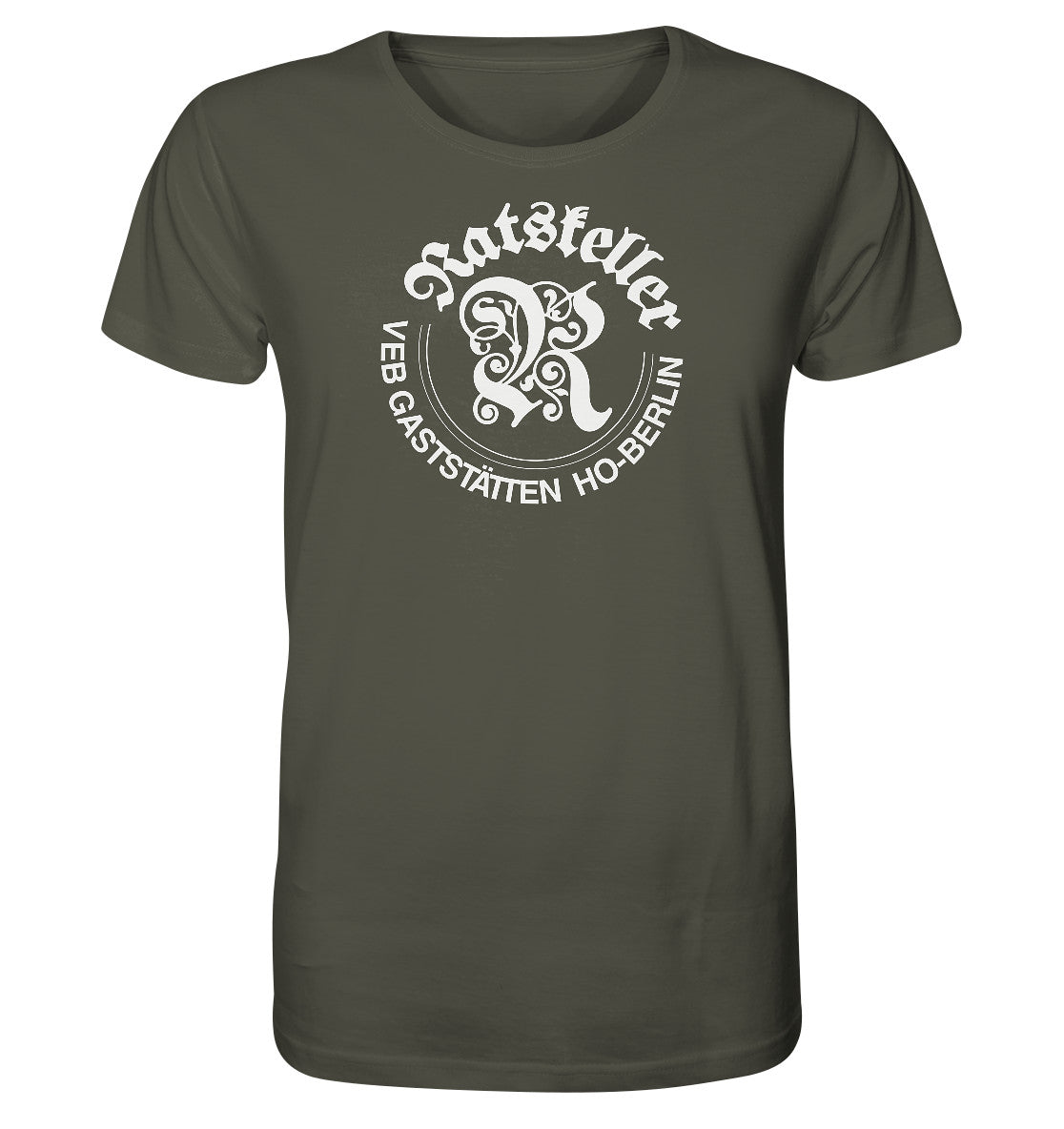 ORGANIC BIO SHIRT UNISEX • RATSKELLER HO-BERLIN