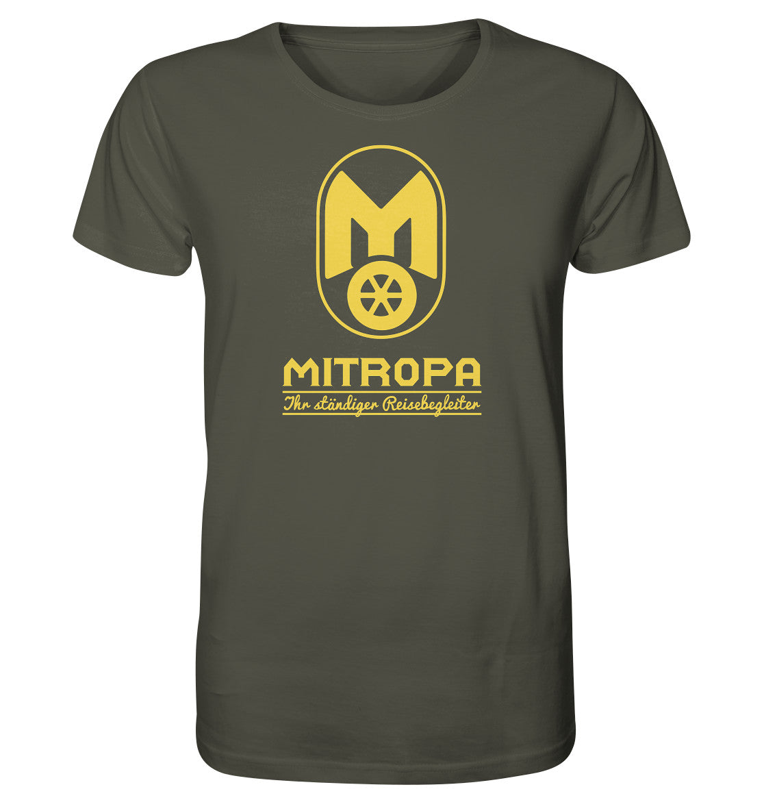 ORGANIC BIO SHIRT UNISEX • MITROPA REISEBEGLEITER