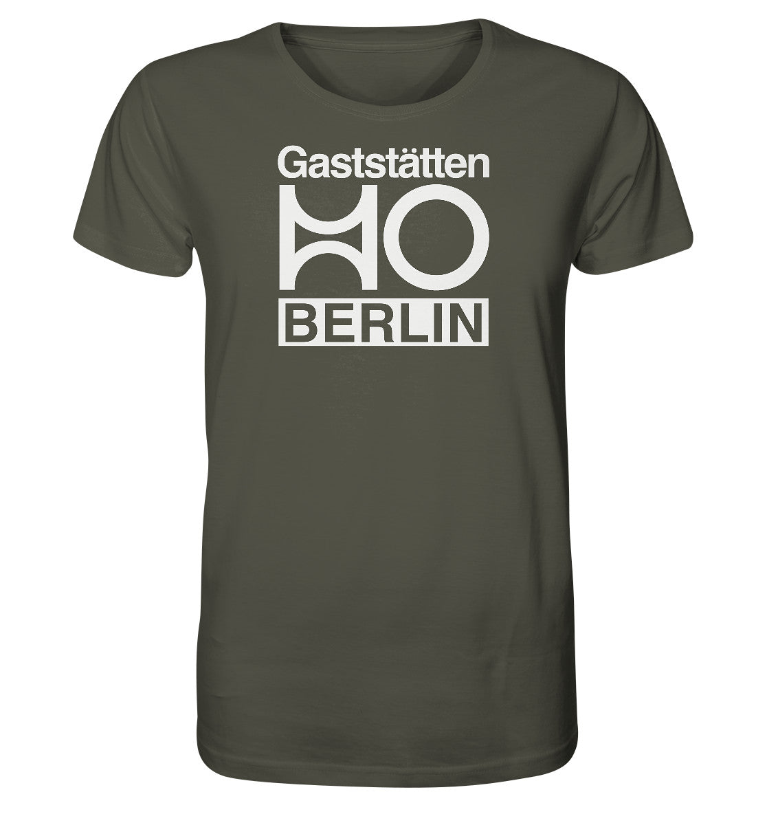 ORGANIC BIO SHIRT UNISEX • HO GASTSTÄTTEN BERLIN
