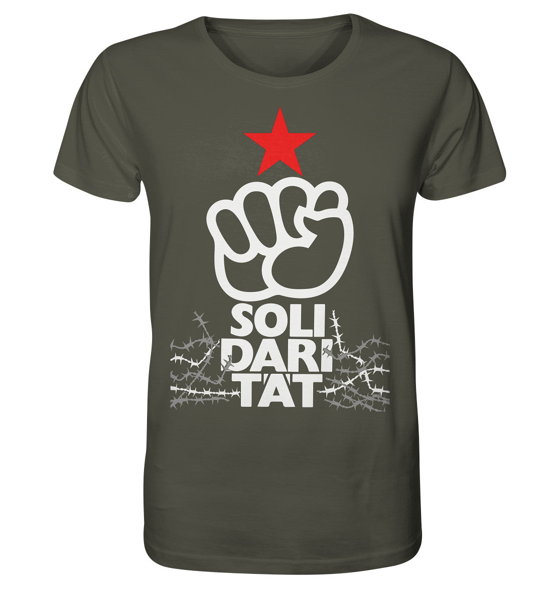 ORGANIC BIO SHIRT UNISEX • INTERNATIONALE SOLIDARITÄT