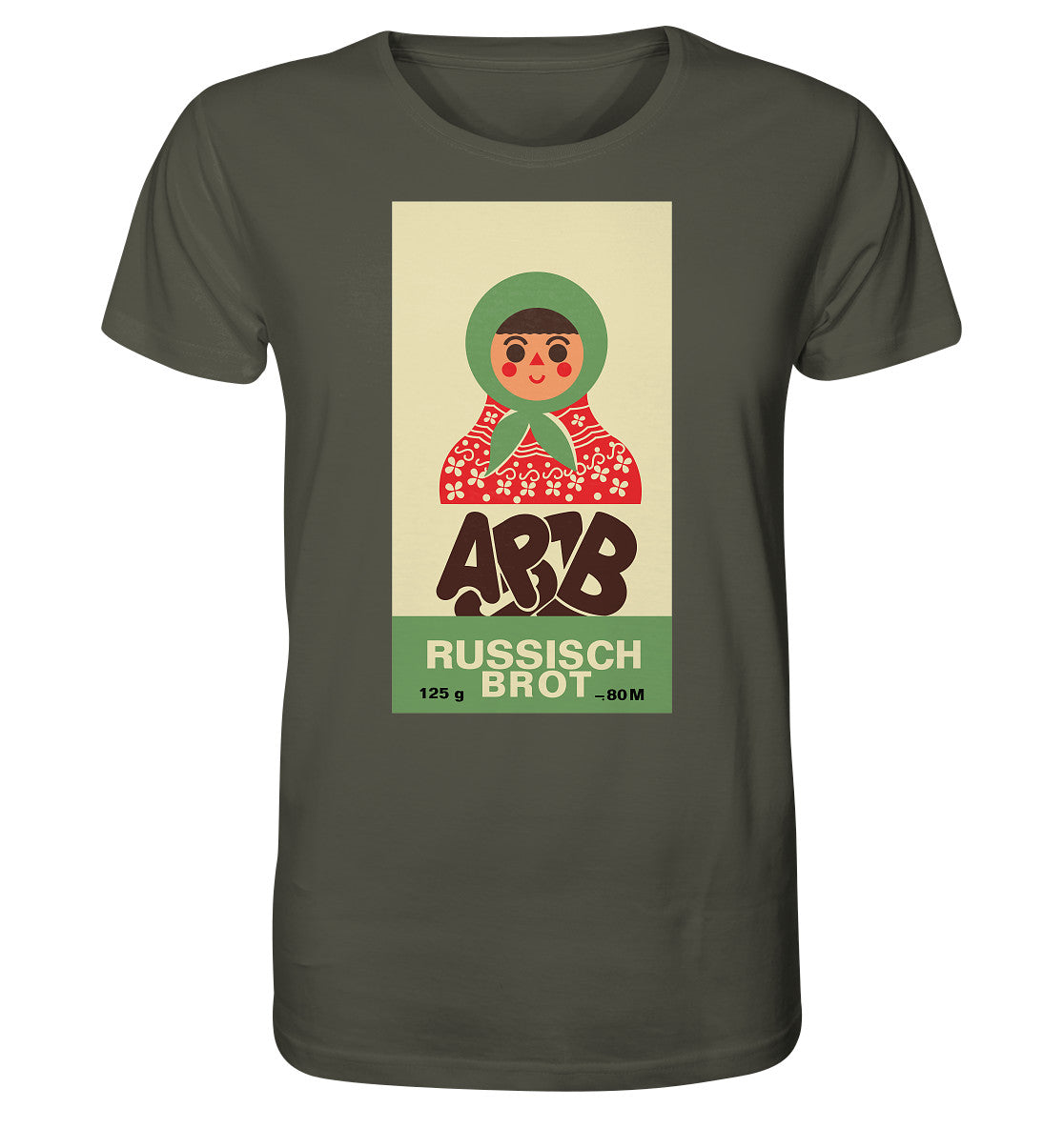 ORGANIC BIO SHIRT UNISEX • RUSSISCH BROT