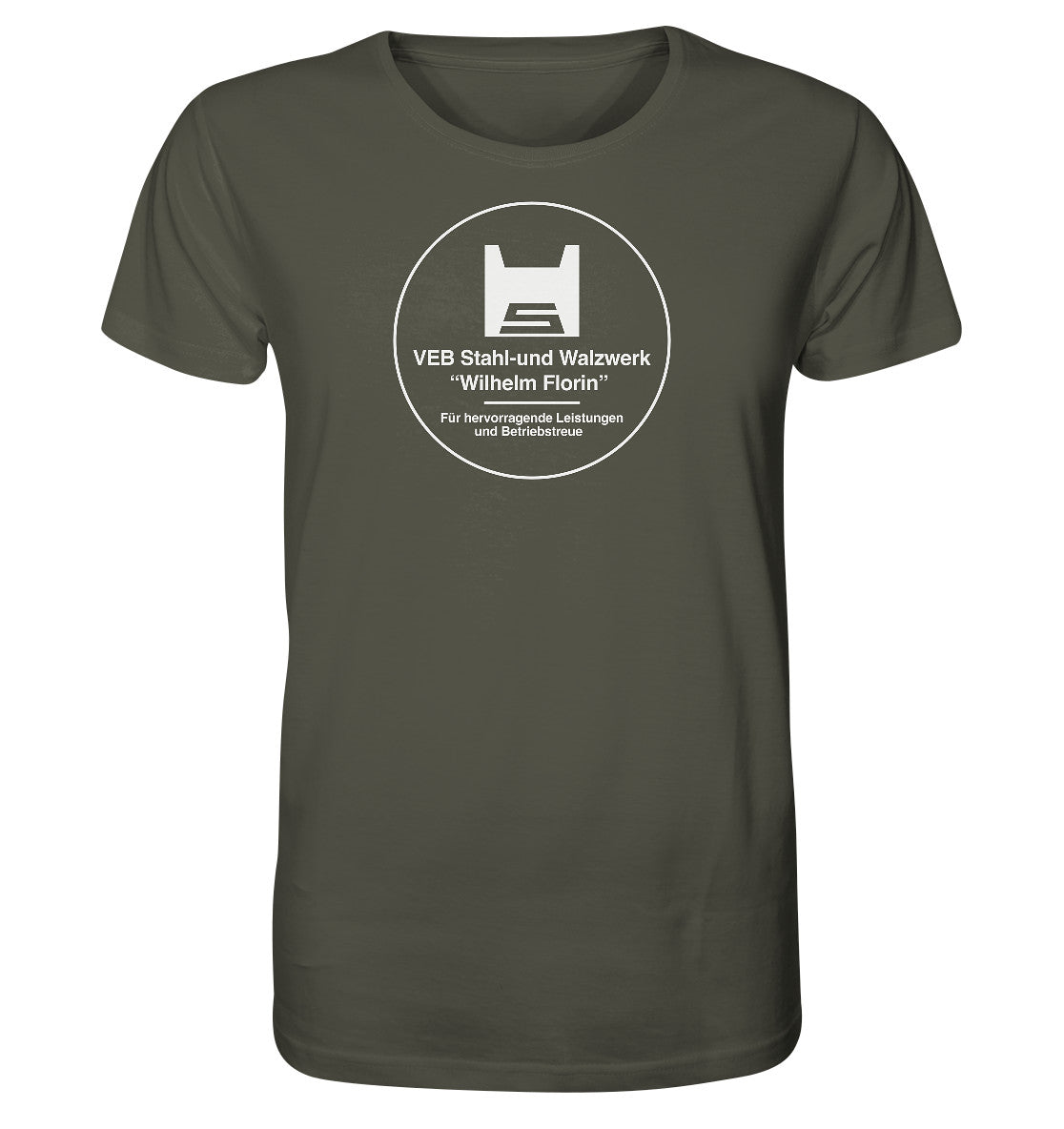 ORGANIC BIO SHIRT UNISEX • VEB WILHELM FLORIN - FÜR HERVORRAGENDE LEISTUNGEN
