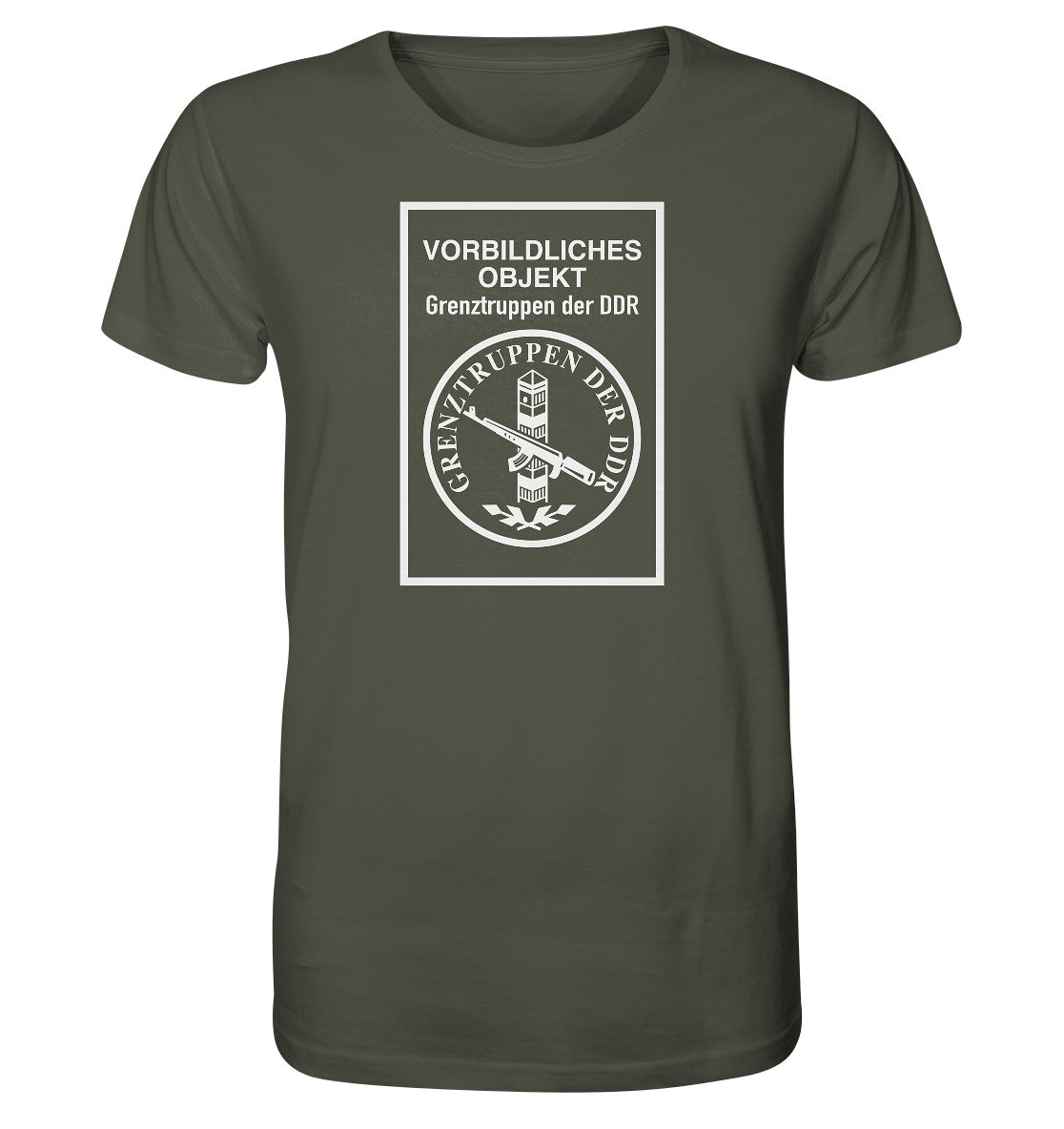ORGANIC BIO SHIRT UNISEX • VORBILDLICHES OBJEKT - GRENZTRUPPEN DER DDR