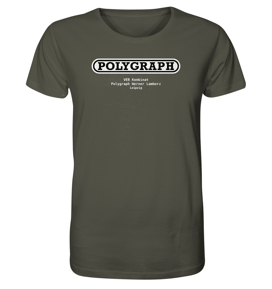 ORGANIC BIO SHIRT UNISEX • VEB POLYGRPH WERNER LAMBERZ LEIPZIG