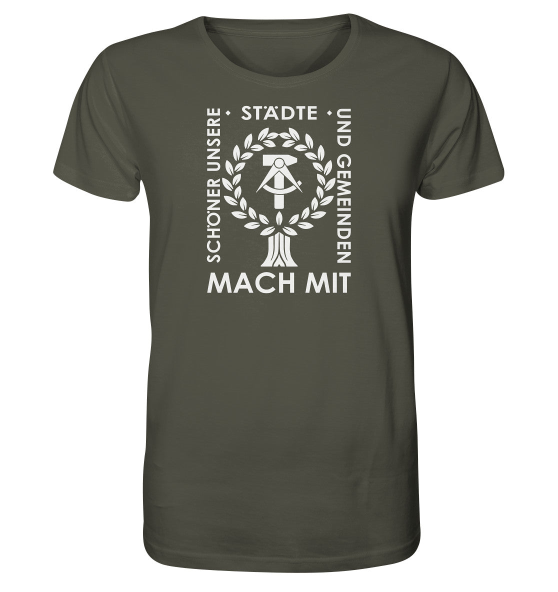 ORGANIC BIO SHIRT UNISEX • SCHÖNER UNSERE STÄDTE