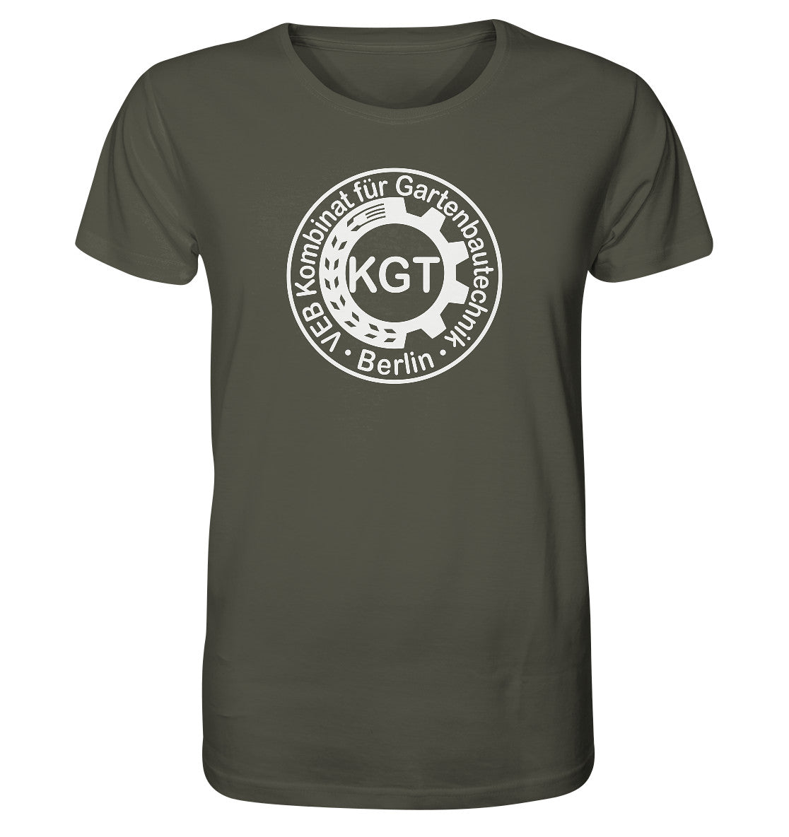 ORGANIC BIO SHIRT UNISEX • KGT - VEB KOMBINAT FÜR GARTENBAUTECHNIK BERLIN