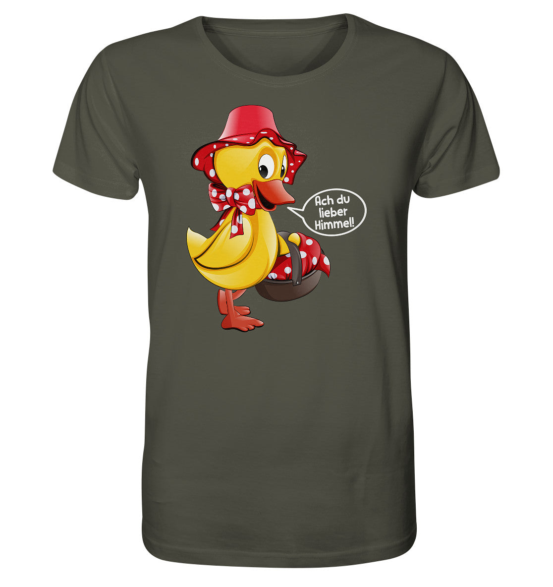 ORGANIC BIO SHIRT UNISEX • UNSER SANDMÄNNCHEN - SCHNATTERINCHEN - ACH DU LIEBER HIMMEL!