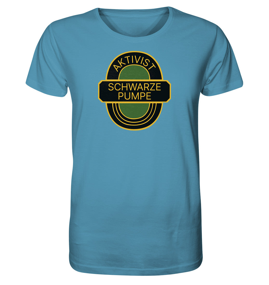 ORGANIC BIO SHIRT UNISEX • AKTIVIST SCHWARZE PUMPE