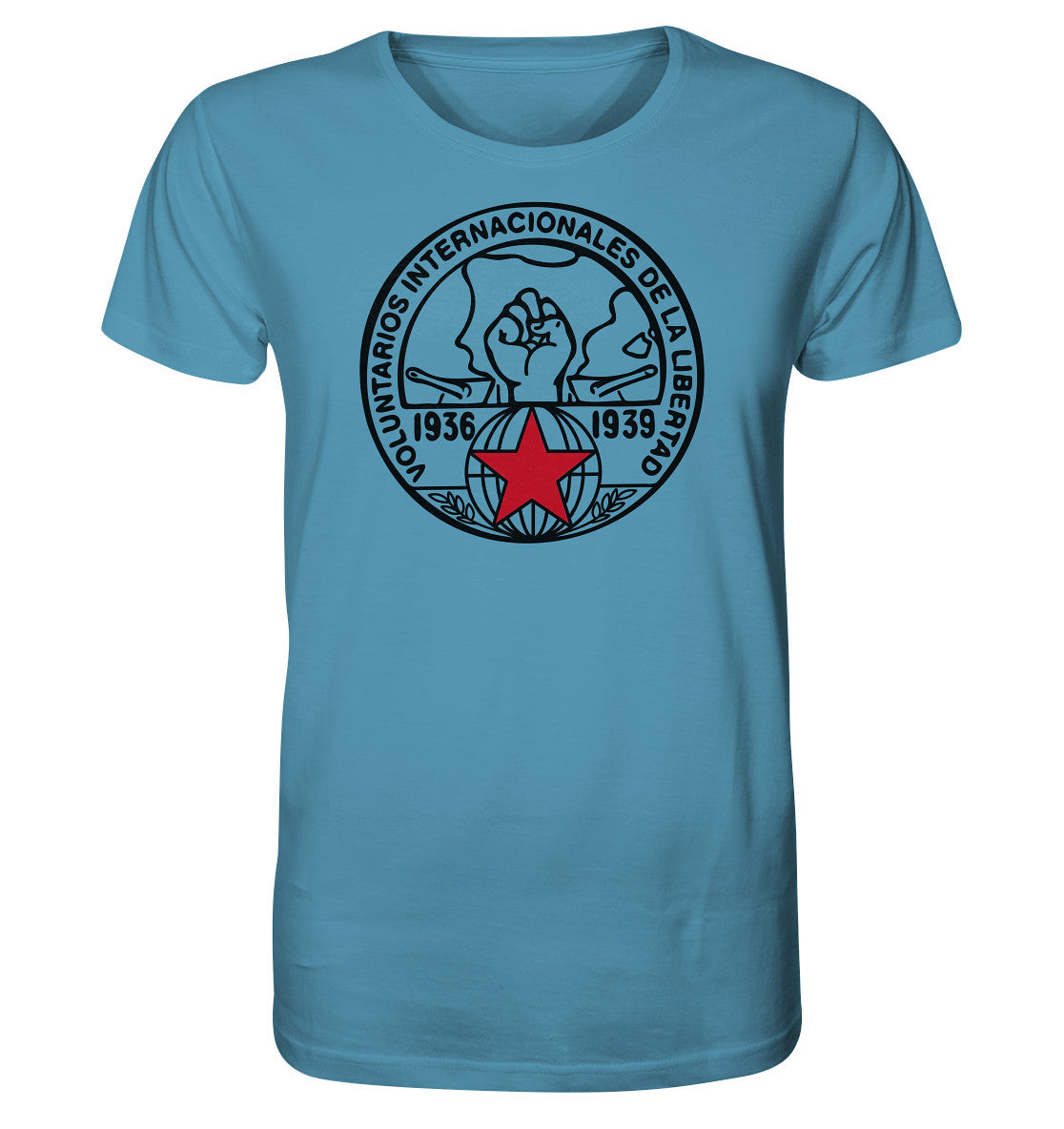 ORGANIC BIO SHIRT UNISEX • INTERNATIONALE BRIGADEN SPANIEN 1936 - HELL