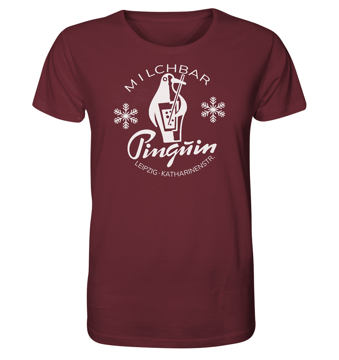 ORGANIC BIO SHIRT UNISEX • MILCHBAR PINGUIN LEIPZIG