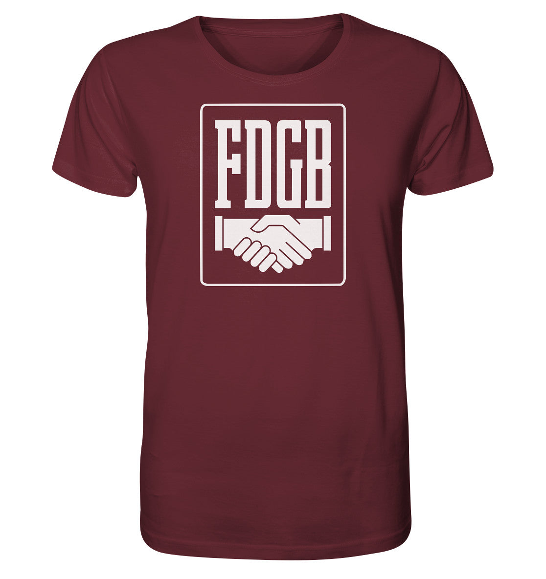 ORGANIC BIO SHIRT UNISEX • FDGB - WEISS