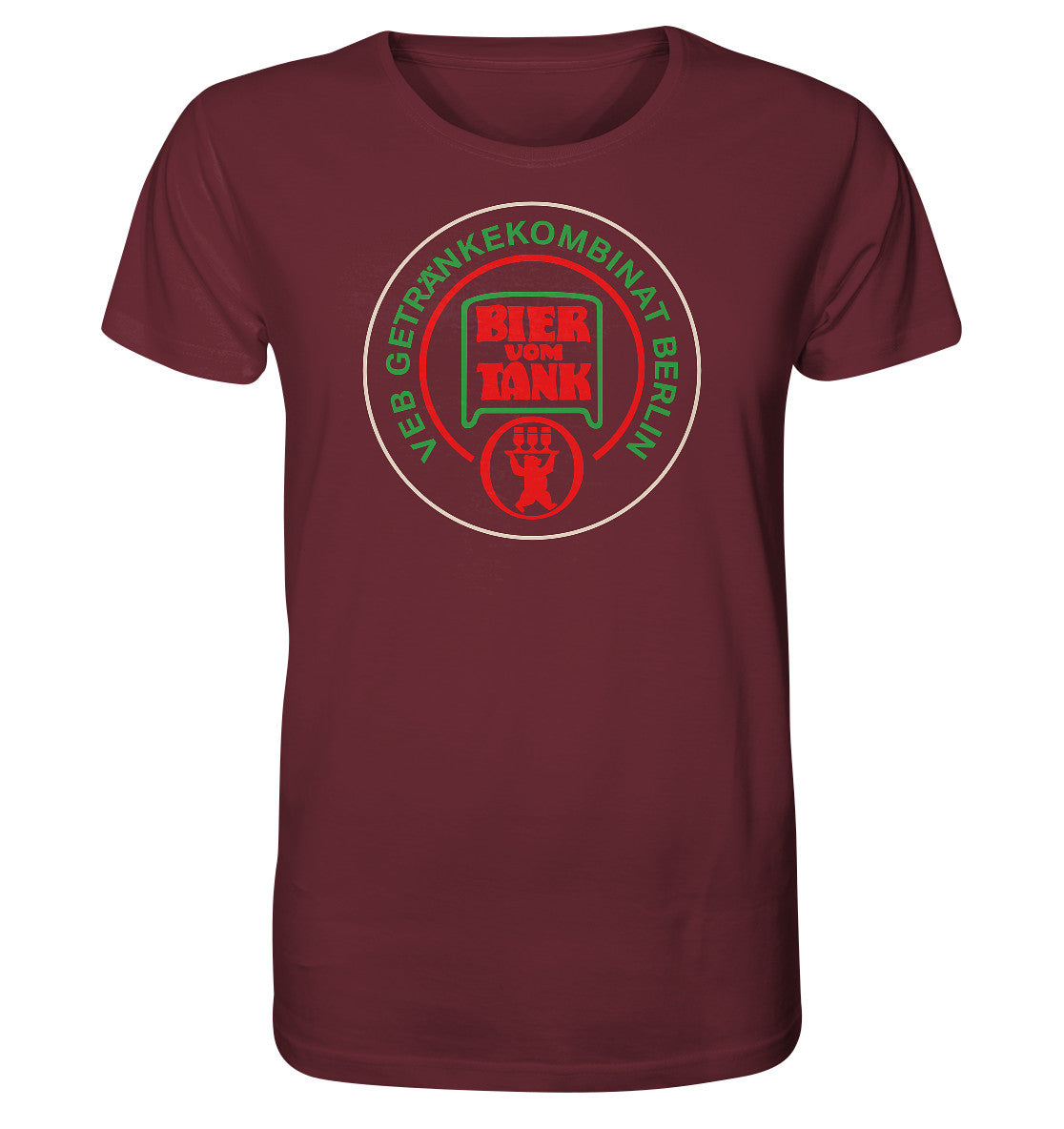 ORGANIC BIO SHIRT UNISEX • VEB GETRÄNKEKOMBINAT BERLIN