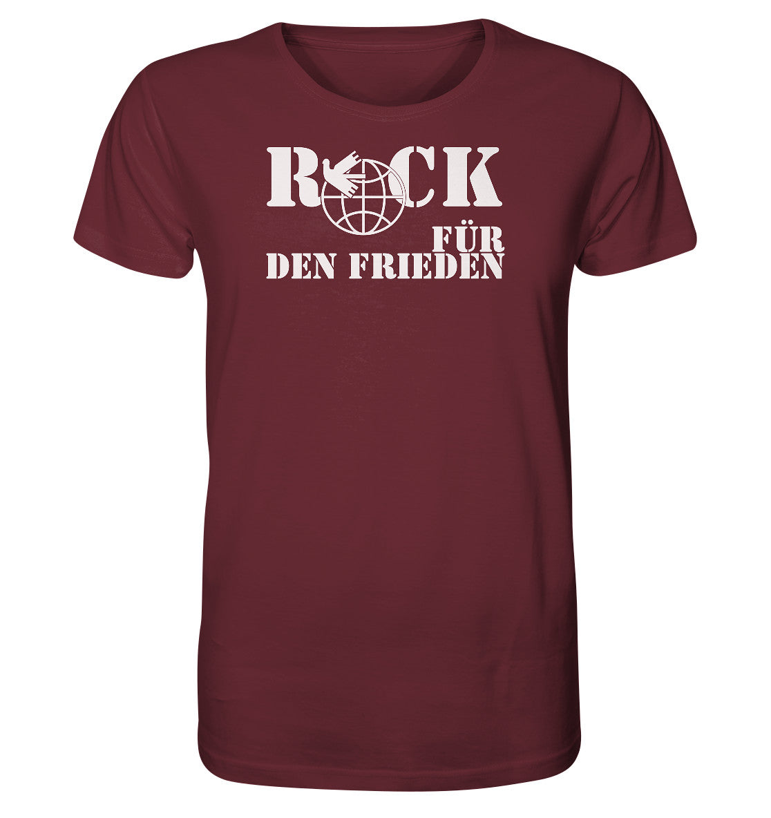 ORGANIC BIO SHIRT UNISEX • ROCK FÜR DEN FRIEDEN - MUSIKFESTIVAL