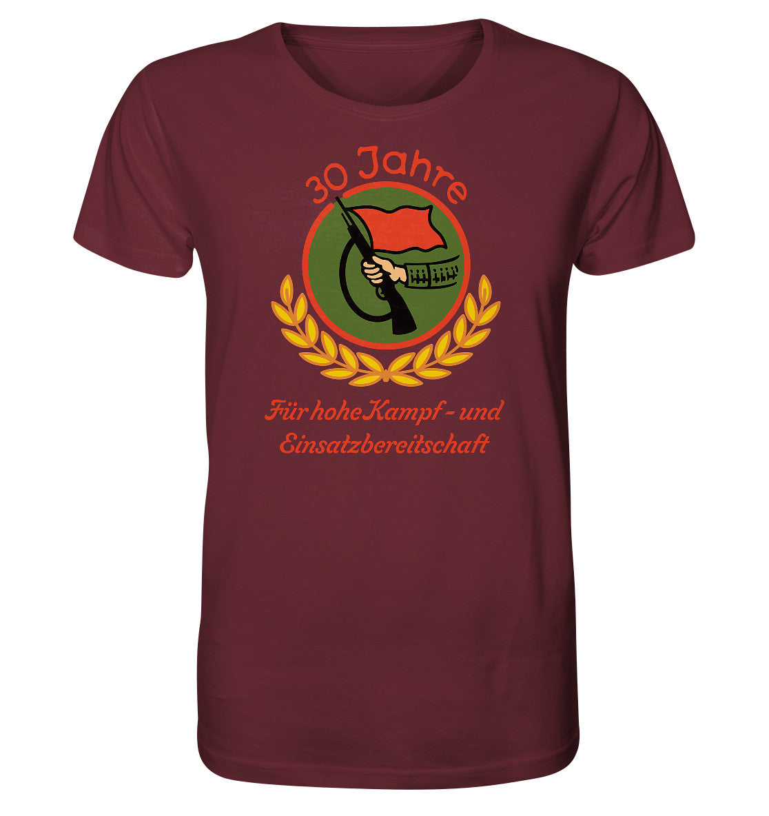 ORGANIC BIO SHIRT UNISEX • 30 JAHRE KAMPFGRUPPEN