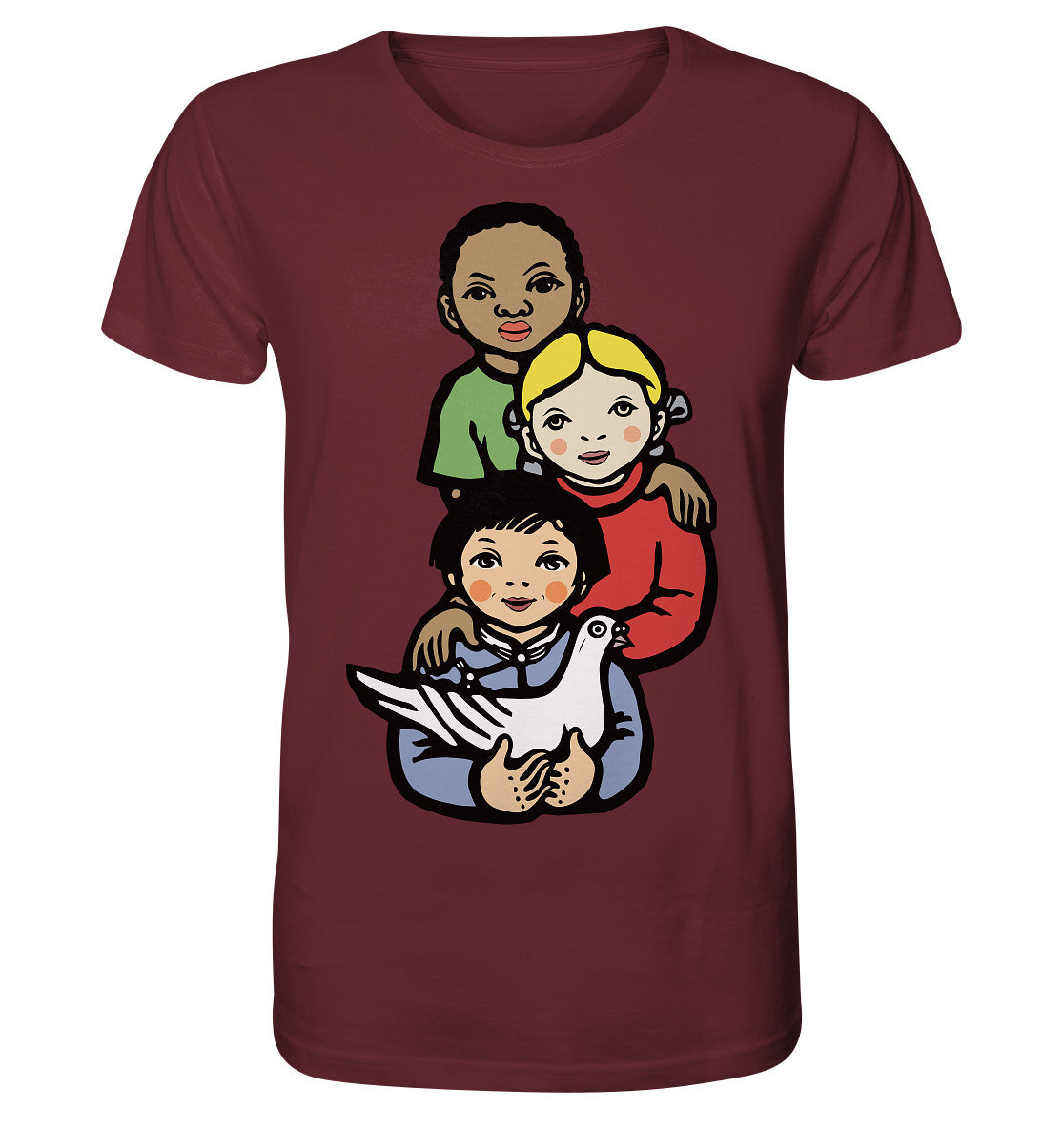 ORGANIC BIO SHIRT UNISEX • WELTFRIEDEN - WORLD PEACE, LI BING-FAN 1967