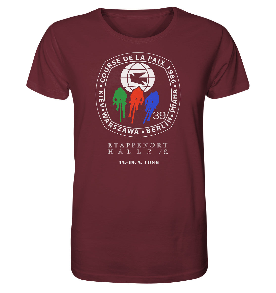 ORGANIC BIO SHIRT UNISEX • 39. FRIEDENSFAHRT - 1986