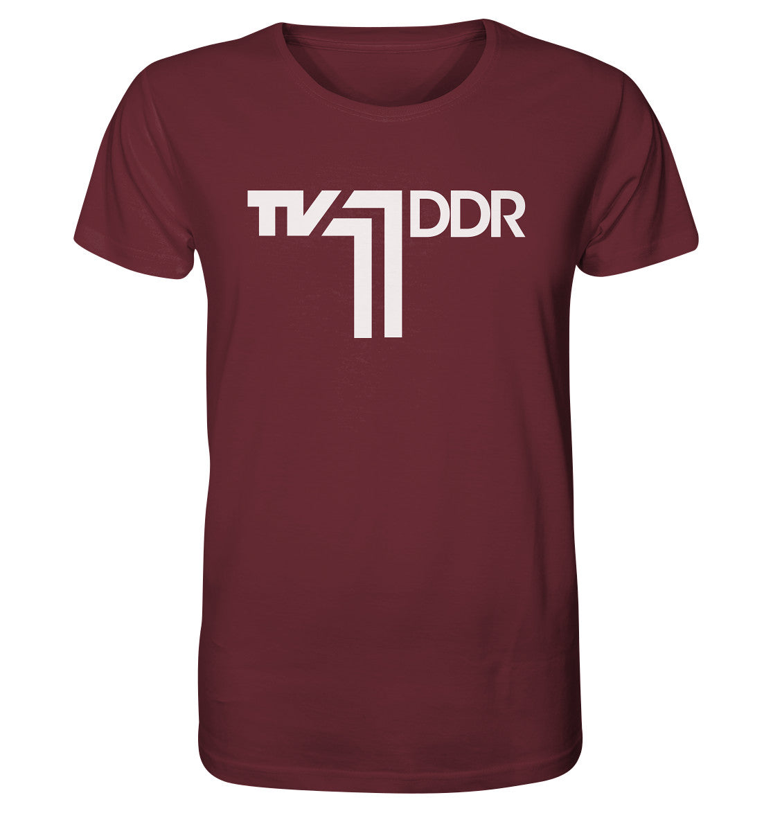 DDR Ostalgie Bio-Shirt Unisex • FERNSEHEN DER DDR 1