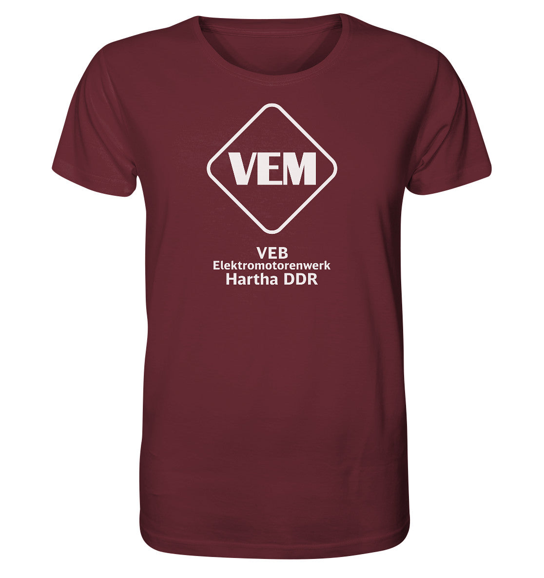 ORGANIC BIO SHIRT UNISEX • VEB ELEKTROMOTORENWERK HARTHA DDR